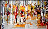2011 Canvas Paintings - Fall Birches